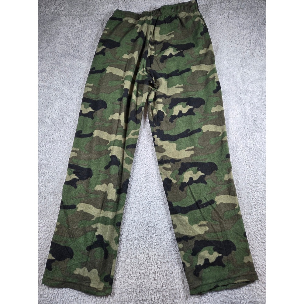 Camo Fleece Joggers and Black Ribbed Tank Top Loungewear Bundle Set - Picture 7 of 10